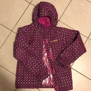 Columbia girls ski jacket